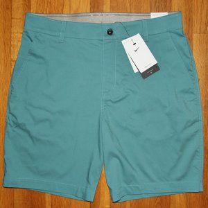 Nike Dri-Fit UV Chino Golf Shorts Mens 40 Green
